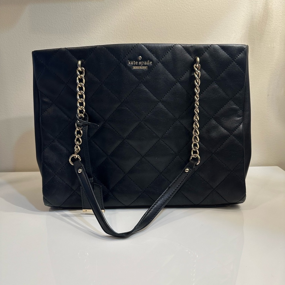 Kate Spade Leather Quilted Shoulder Bag